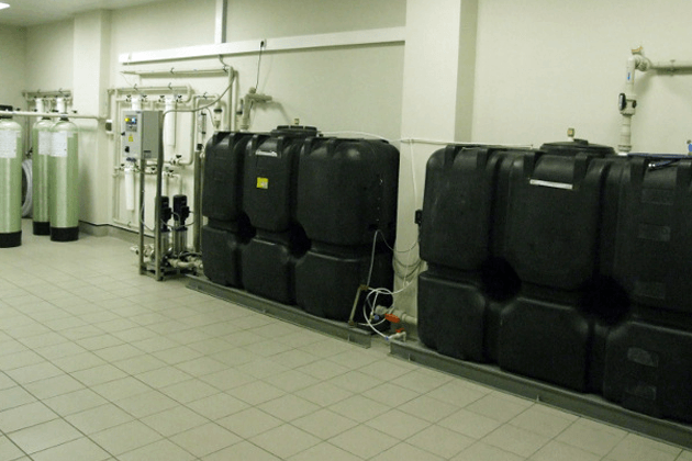 Установка многоступенчатой системы подготовки воды на Томилинском заводе