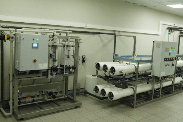 Установка многоступенчатой системы подготовки воды на Томилинском заводе